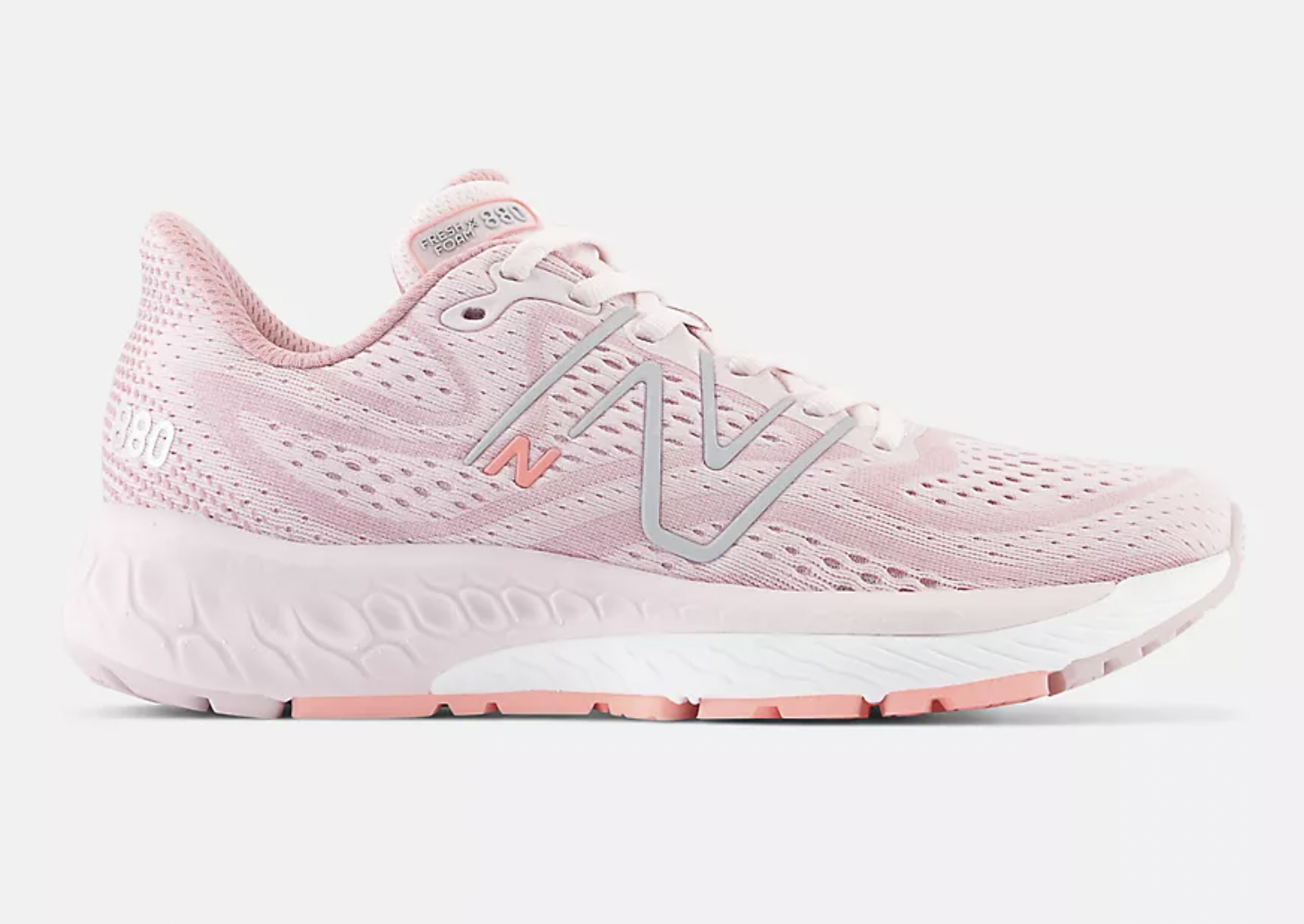 New Balance 880 V13 D Womens Light Pink White